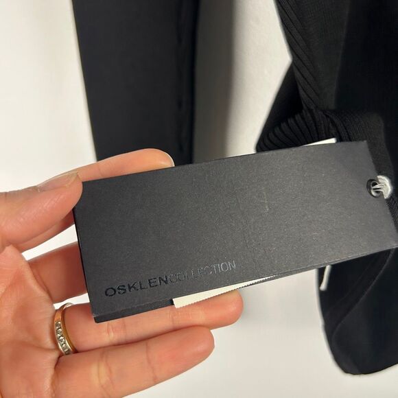 Osklen black ribbed long-sleeve bodysuit Medium - Picture 3 of 7